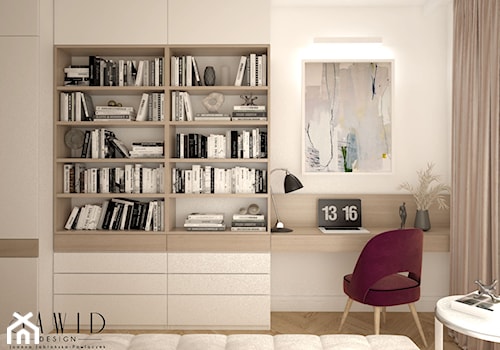Apartament z widokiem na Warte - Biuro, styl nowoczesny - zdjęcie od SAWID
