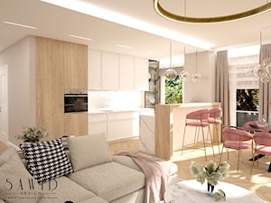 Apartament z widokiem na Warte - Salon, styl nowoczesny - zdjęcie od SAWID