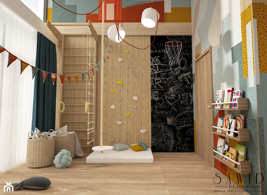 Pokoje dziecięce - Pokój dziecka, styl skandynawski - zdjęcie od SAWID