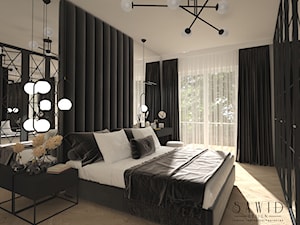 Sypialnia z widokiem na Warte - Sypialnia, styl nowoczesny - zdjęcie od SAWID