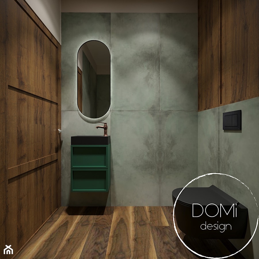 WC gościnne - zdjęcie od DomiDesign Studio
