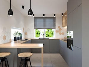 STEEL - Kuchnia, styl nowoczesny - zdjęcie od DomiDesign Studio