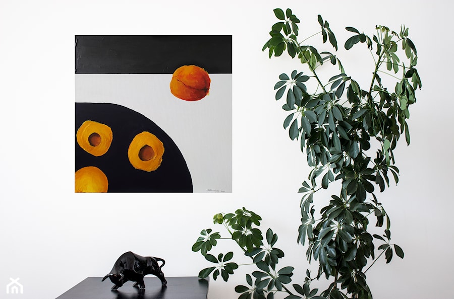„Żółte owoce II” 2021 r. - zdjęcie od Lustkunst Aleksandra Kwapiszewska