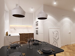06. mieszkanie | gdańsk - Kuchnia, styl minimalistyczny - zdjęcie od p:am piotr pamięta