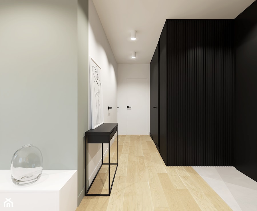 11. mieszkanie | warszawa - Hol / przedpokój, styl minimalistyczny - zdjęcie od p:am piotr pamięta