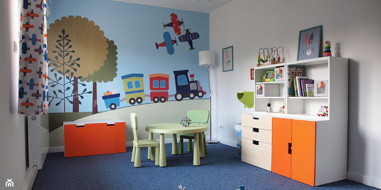 Pokój rocznego chłopca - Mały biały pokój dziecka dla dziecka dla chłopca dla dziewczynki, styl skandynawski - zdjęcie od JC ARCHITEKCI - Homebook