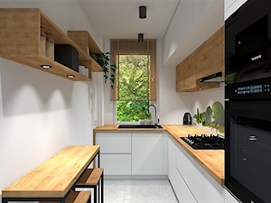 Kuchnie - Kuchnia, styl nowoczesny - zdjęcie od ju. architektura wnętrz