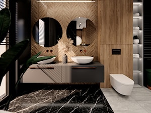 łazienka - Łazienka, styl nowoczesny - zdjęcie od BC PROJEKT BEATA CHMIELARZ