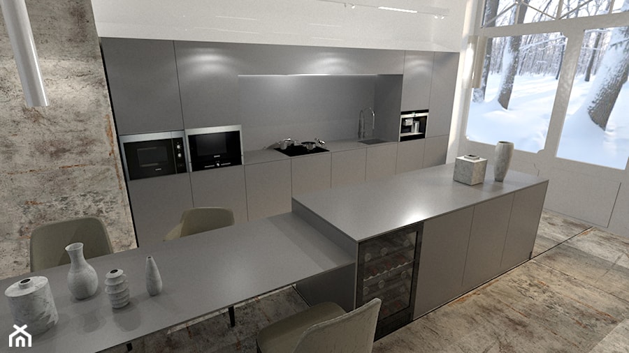 Kuchnia z Salonem - zdjęcie od jg concept / 2020 concept