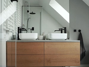 umywalki w łazience - zdjęcie od krea.tina