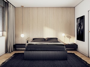 NOWOCZESNE MIESZKANIE W NOWEJ SOLI - Sypialnia, styl nowoczesny - zdjęcie od M4met