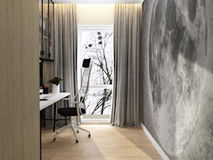 projekt mieszkania siemianowice - Biuro, styl minimalistyczny - zdjęcie od Nowy Salon Łazienek, 43-175 Wyry, Pszczyńska 20 tel. 510-728-533