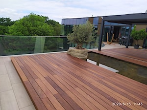 Taras z Ipe Lapacho, Pergola, Rosliny - zdjęcie od kacper4hardwood