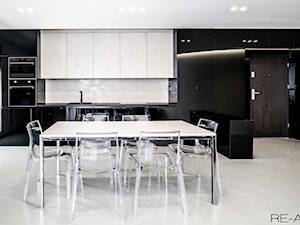 Projekt wnętrza mieszkania 68m2 - Kuchnia, styl minimalistyczny - zdjęcie od REA Sabina Rehlich Architektura Wnętrz