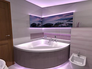 Łazienka pastelowa - zdjęcie od GLAZURA TYSKA - Salon łazienek