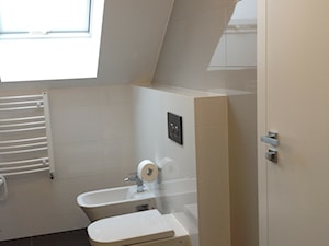 Łazienka biało-czarna - zdjęcie od GLAZURA TYSKA - Salon łazienek