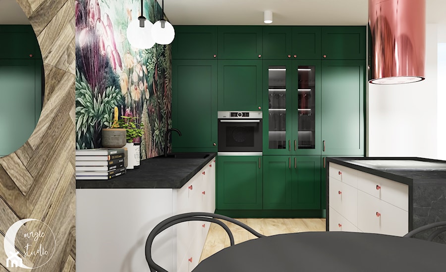 Projekt kuchni - Kuchnia, styl nowoczesny - zdjęcie od Magic Studio