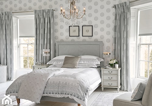 Średnia sypialnia, styl glamour - zdjęcie od Laura Ashley