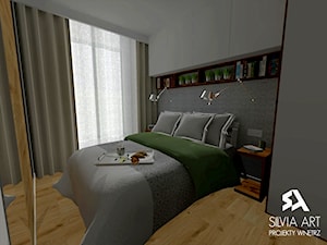 Przytulna sypialnia na Wilanowie - zdjęcie od Silvia Art