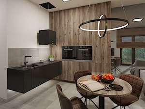Apartament przy parku- Minimalism Modern - Kuchnia - zdjęcie od DISENO INTERIORS - Apartamenty PREMIUM