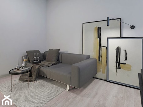 Aranżacje wnętrz - Salon: Loft 33 - Biały salon - DISENO INTERIORS - Apartamenty PREMIUM. Przeglądaj, dodawaj i zapisuj najlepsze zdjęcia, pomysły i inspiracje designerskie. W bazie mamy już prawie milion fotografii!