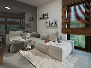 Apartament przy parku- Minimalism Modern - Salon - zdjęcie od DISENO INTERIORS - Apartamenty PREMIUM