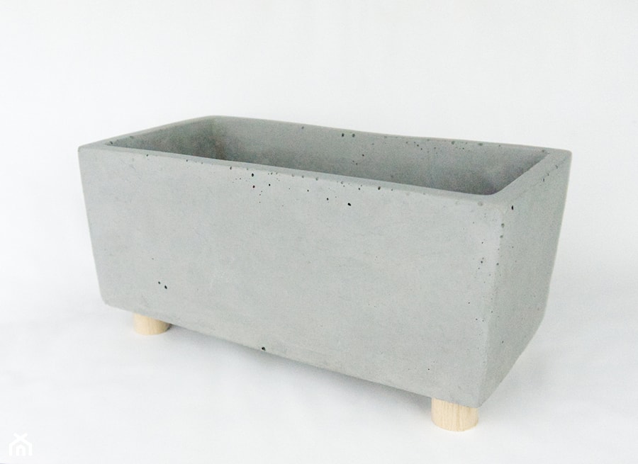 Doniczka z betonu "korytko" - zdjęcie od Rausch Beton