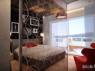 Projekt sypialni-I MIEJSCE w konkursie Homplexowe Wnętrza IV EDYCJA