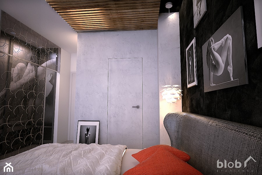Wnętrze sypialni - I miejsce w konkursie HOMPLEXOWE WNĘTRZA IV EDYCJA - zdjęcie od BLOB architekci