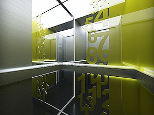 Projekt wnętrza kabiny windy - NAGRODA SPECJALNA w KONKURSIE LIFTMEUP - zdjęcie od BLOB architekci