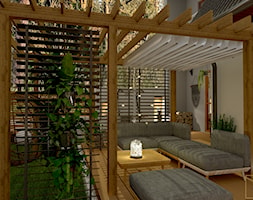 Przydomowe patio - Taras, styl nowoczesny - zdjęcie od Pracownia Projektowa WnętrzaBBM - Homebook
