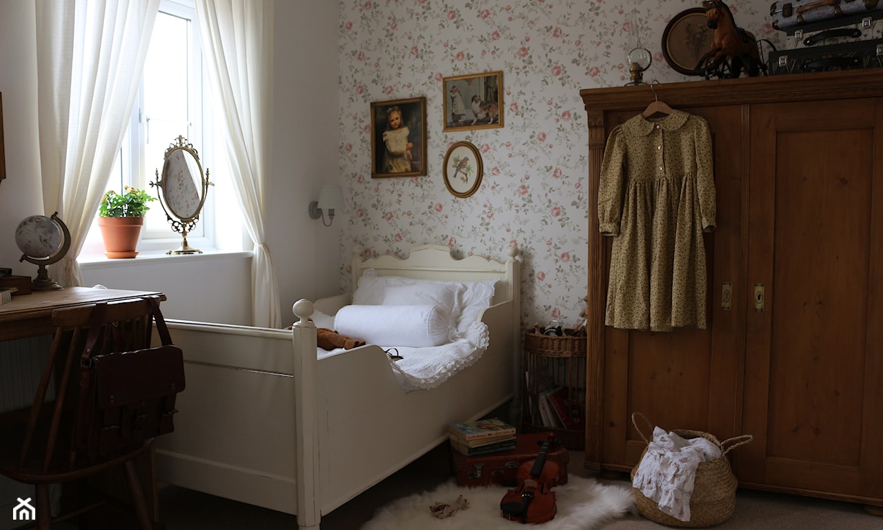 pokój vintage dla dziewczynki