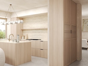 Mieszkanie w Centrum Warszawy - Kuchnia, styl minimalistyczny - zdjęcie od MARE ART Interiors