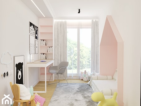 Aranżacje wnętrz - Pokój dziecka: BIAŁA ELEGANCJA - Pokój dziecka - DM HOME DESIGN. Przeglądaj, dodawaj i zapisuj najlepsze zdjęcia, pomysły i inspiracje designerskie. W bazie mamy już prawie milion fotografii!