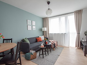 Sofa wypoczynkowa w salonie - zdjęcie od SYDONIA STAGING - HOME STAGING SZCZECIN