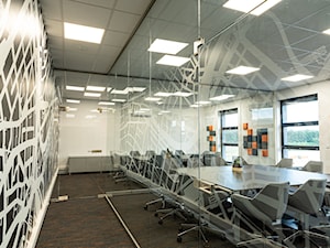 Projekt biura firmy transportowej - Wnętrza publiczne, styl industrialny - zdjęcie od E Home Design