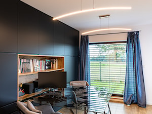 Dom nad zalewem Murowaniec - 130 m2 - Biuro, styl nowoczesny - zdjęcie od E Home Design