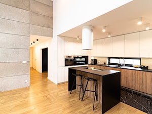 Dom nad zalewem Murowaniec - 130 m2 - Kuchnia, styl nowoczesny - zdjęcie od E Home Design
