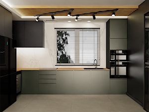Projekt domu pod Kaliszem - Kuchnia, styl nowoczesny - zdjęcie od E Home Design