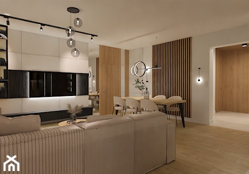 Salon, styl nowoczesny - zdjęcie od E Home Design