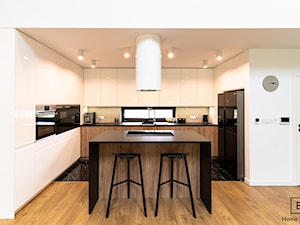 Dom nad zalewem Murowaniec - 130 m2 - Kuchnia, styl nowoczesny - zdjęcie od E Home Design