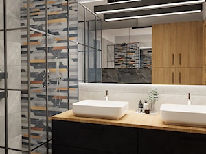 Projekt łazienki - Łazienka, styl nowoczesny - zdjęcie od E Home Design