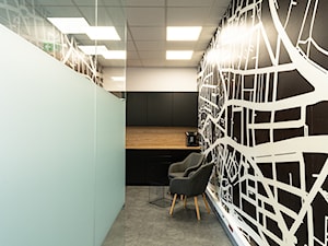 Projekt biura firmy transportowej - Wnętrza publiczne, styl nowoczesny - zdjęcie od E Home Design