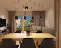 Klimatyczne mieszkanie na wynajem w Kaliszu - Jadalnia, styl nowoczesny - zdjęcie od E Home Design - Homebook