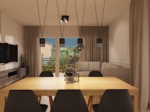 Klimatyczne mieszkanie na wynajem w Kaliszu - Jadalnia, styl nowoczesny - zdjęcie od E Home Design