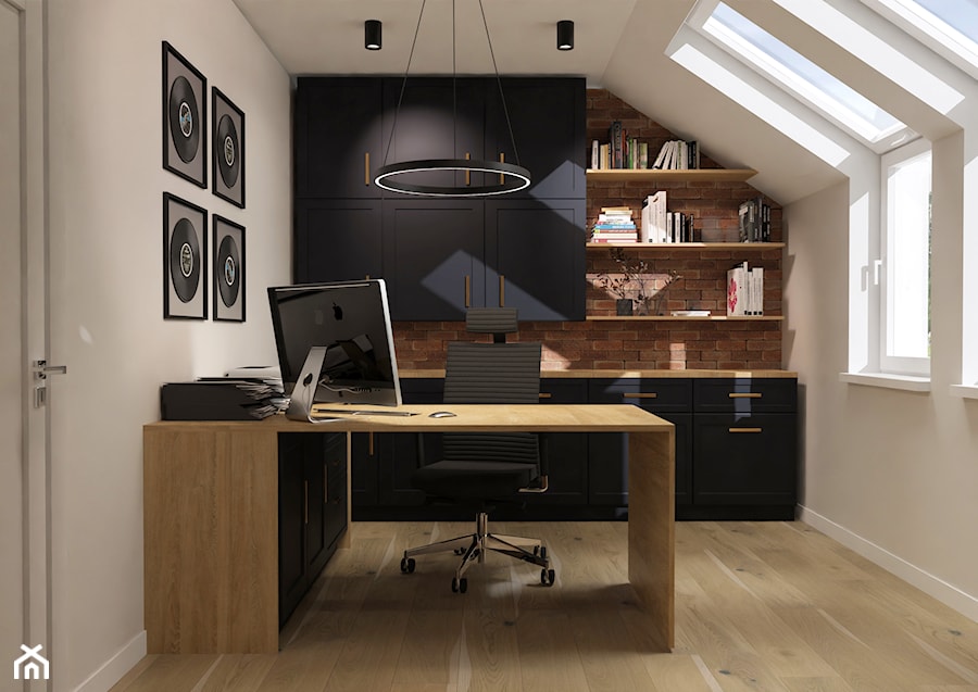Domowe biuro - Biuro, styl nowoczesny - zdjęcie od E Home Design