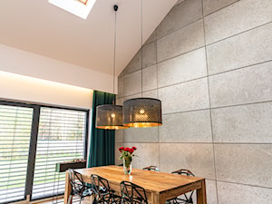 Dom nad zalewem Murowaniec - 130 m2 - Jadalnia, styl nowoczesny - zdjęcie od E Home Design