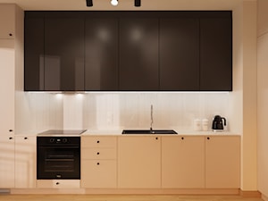 Klimatyczne mieszkanie na wynajem w Kaliszu - Kuchnia, styl nowoczesny - zdjęcie od E Home Design