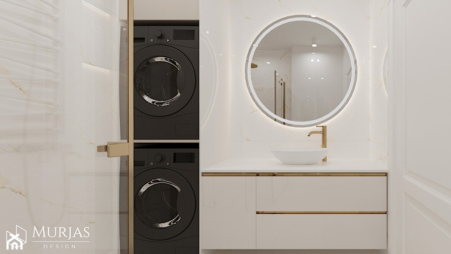 Łazienka, styl nowoczesny - zdjęcie od Murjas Design Projektowanie wnetrz