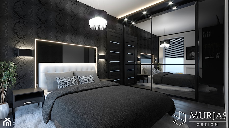 Sypialnia - zdjęcie od Murjas Design Projektowanie wnetrz
